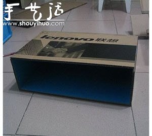 硬紙板DIY手工制作鞋柜的教程 -  itrip.net.cn