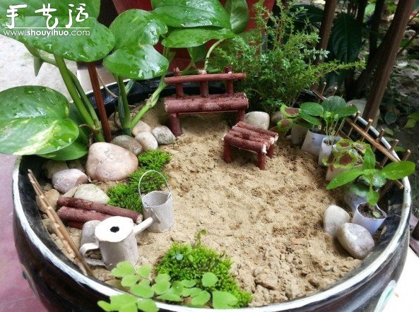 迷你微型花園制作教程 -  itrip.net.cn
