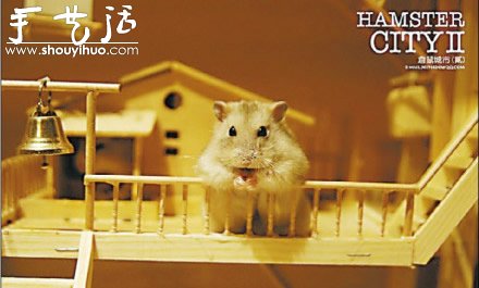 手工達(dá)人為倉鼠制作的“城市” -  itrip.net.cn