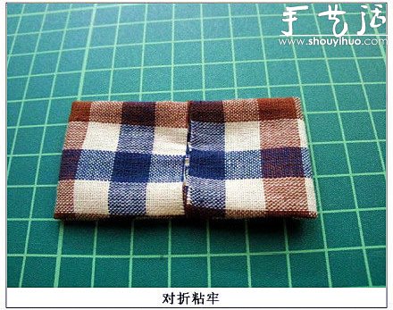 DIY格子布蝴蝶結(jié)發(fā)卡的教程 -  itrip.net.cn