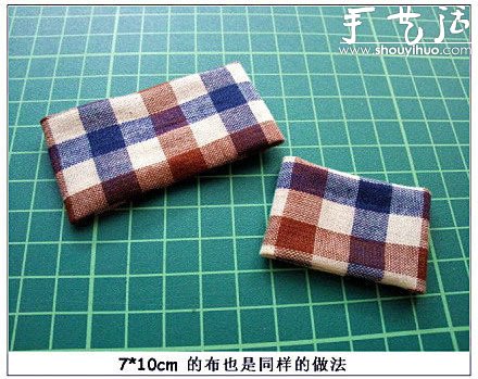 DIY格子布蝴蝶結(jié)發(fā)卡的教程 -  itrip.net.cn