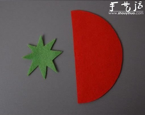 手工布藝DIY制作草莓 -  itrip.net.cn
