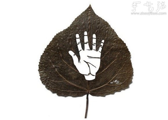 驚艷的葉片雕刻藝術(shù) -  itrip.net.cn