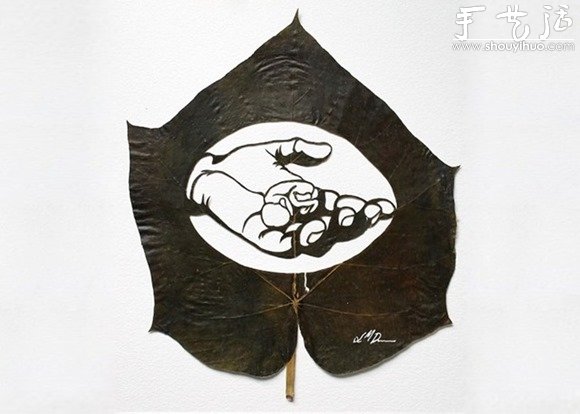 驚艷的葉片雕刻藝術(shù) -  itrip.net.cn