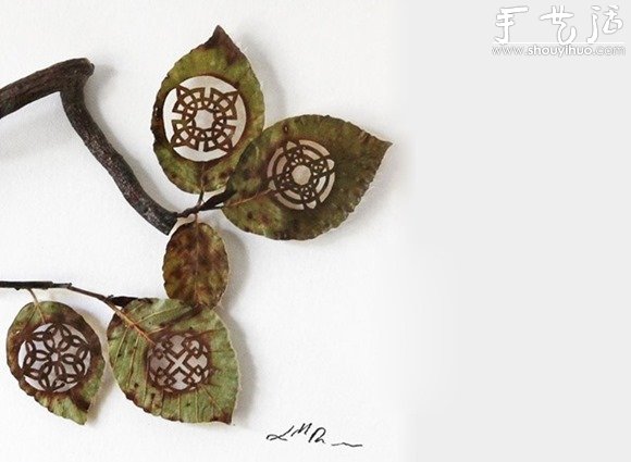 驚艷的葉片雕刻藝術(shù) -  itrip.net.cn