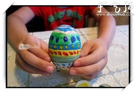 幼兒手工——雞蛋或鴨蛋繪制藝術(shù)彩蛋 -  itrip.net.cn
