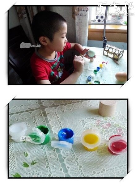 幼兒手工——雞蛋或鴨蛋繪制藝術(shù)彩蛋 -  itrip.net.cn