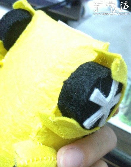 手工布藝作品：可愛的甲殼蟲汽車 -  itrip.net.cn