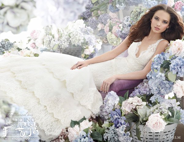 婚紗品牌Jim Hjelm Fall 2012婚紗禮服欣賞 -  itrip.net.cn