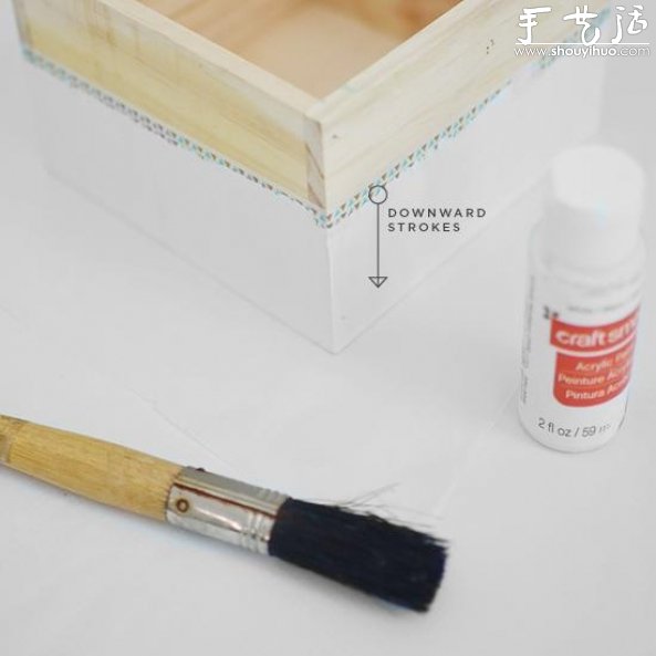 木箱子手工DIY皮革手柄工具箱的教程 -  itrip.net.cn