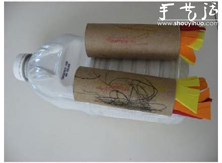 牛奶瓶/塑料瓶手工制作航天飛機(jī) -  itrip.net.cn