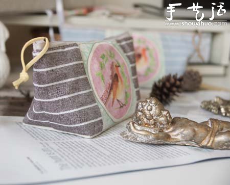 小清新拼布零錢包/筆袋手工制作教程 -  itrip.net.cn