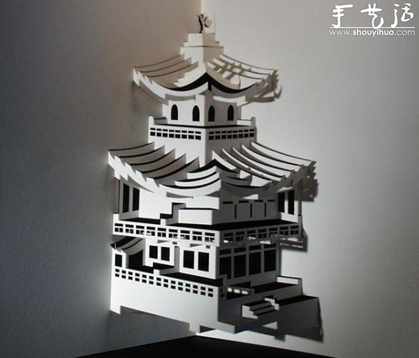 Ingrid Siliakus剪紙模型藝術作品 -  itrip.net.cn
