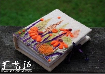 羊毛氈DIY的書皮 -  itrip.net.cn
