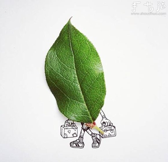 有趣的互動(dòng)繪畫作品 -  itrip.net.cn