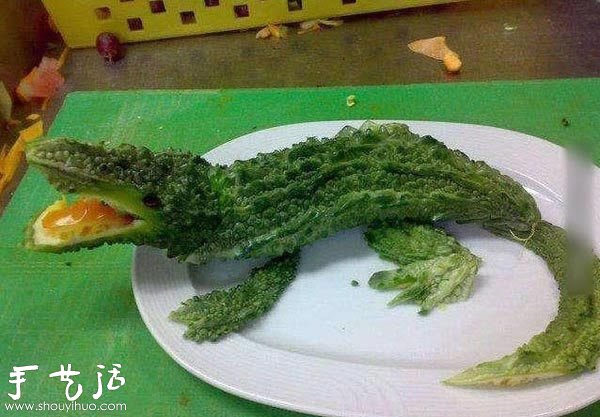 蔬菜DIY惟妙惟肖的動(dòng)物 -  itrip.net.cn