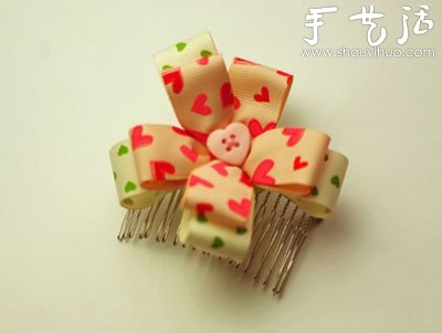 手工DIY漂亮的布藝發(fā)梳 -  itrip.net.cn