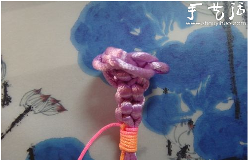 吉祥結(jié)玫瑰花手工制作 -  itrip.net.cn