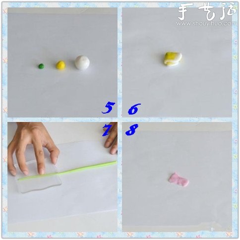 首飾泥DIY易打理的多肉植物盆栽 -  itrip.net.cn