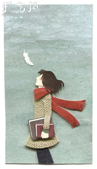 佐藤美紀(jì)布藝畫作品欣賞 -  itrip.net.cn