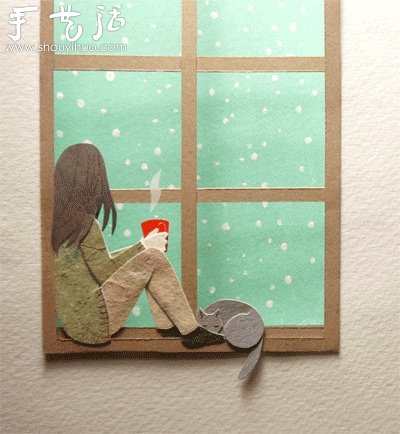 佐藤美紀(jì)布藝畫作品欣賞 -  itrip.net.cn