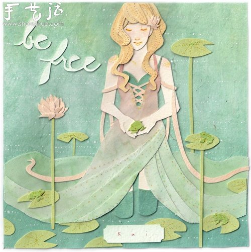 佐藤美紀(jì)布藝畫作品欣賞 -  itrip.net.cn