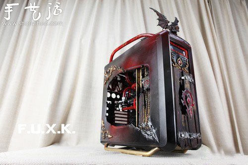 魔獸玩家DIY酷炫WOW主題機(jī)箱 -  itrip.net.cn