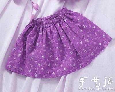 自制小女孩短裙 小女孩短裙制作方法 -  itrip.net.cn