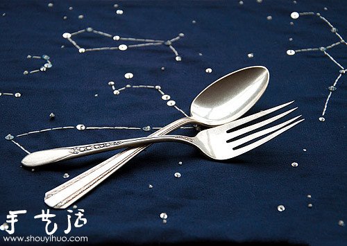 刺繡DIY星空桌墊/桌布的教程 -  itrip.net.cn
