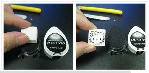 Hello Kitty橡皮章手工制作教程 -  itrip.net.cn