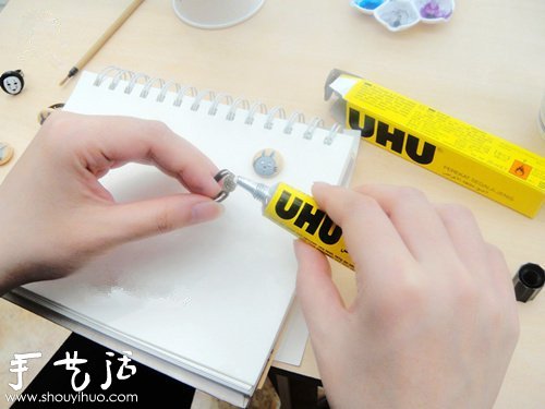 手繪圍棋戒指 圍棋手工制作戒指教程 -  itrip.net.cn