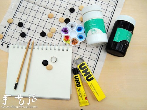 手繪圍棋戒指 圍棋手工制作戒指教程 -  itrip.net.cn