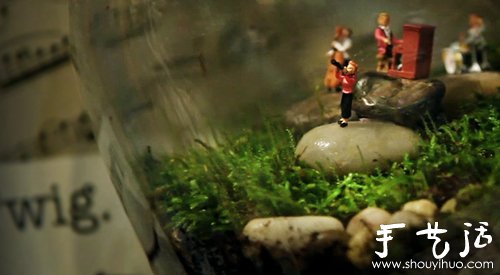 玻璃瓶制作屬于你的秘密花園 -  itrip.net.cn
