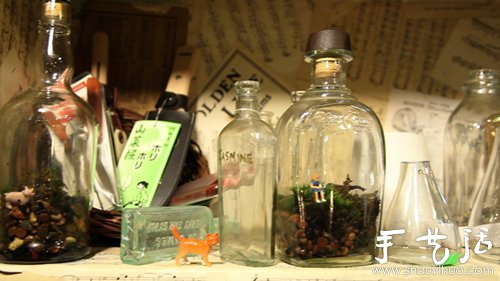 玻璃瓶制作屬于你的秘密花園 -  itrip.net.cn