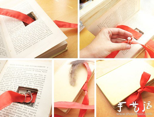 情人節(jié)快到啦，教你自制圖書戒指盒~ -  itrip.net.cn