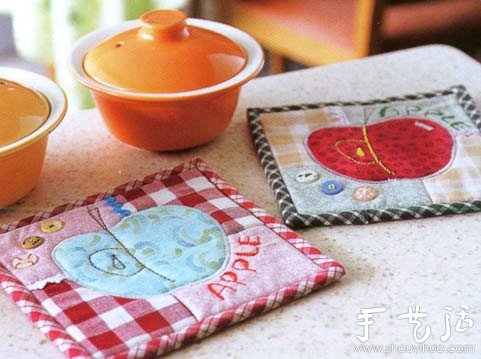清新布藝杯墊手工制作 -  itrip.net.cn