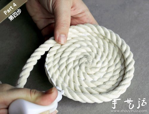 創(chuàng)意手工：編織繩手工DIY小清新花瓶 -  itrip.net.cn