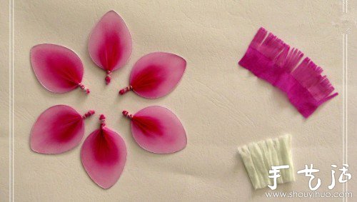 鐵絲+絲網花DIY鐵線蓮的制作方法 -  itrip.net.cn