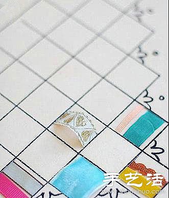 零碎布料+紐扣創(chuàng)意DIY裝飾畫 -  itrip.net.cn