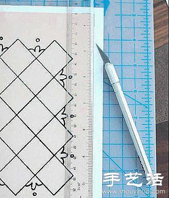 零碎布料+紐扣創(chuàng)意DIY裝飾畫 -  itrip.net.cn