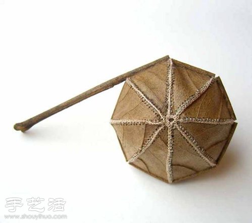 枯葉+創(chuàng)意+DIY 手工制作精妙工藝品 -  itrip.net.cn