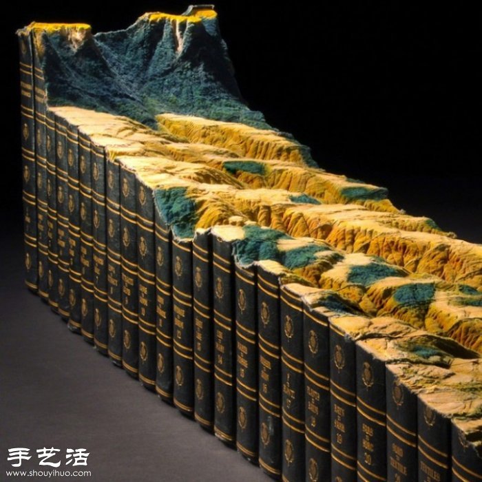 《大英百科全書(shū)》創(chuàng)作的書(shū)雕 向傳統(tǒng)印刷說(shuō)再見(jiàn)~ -  itrip.net.cn