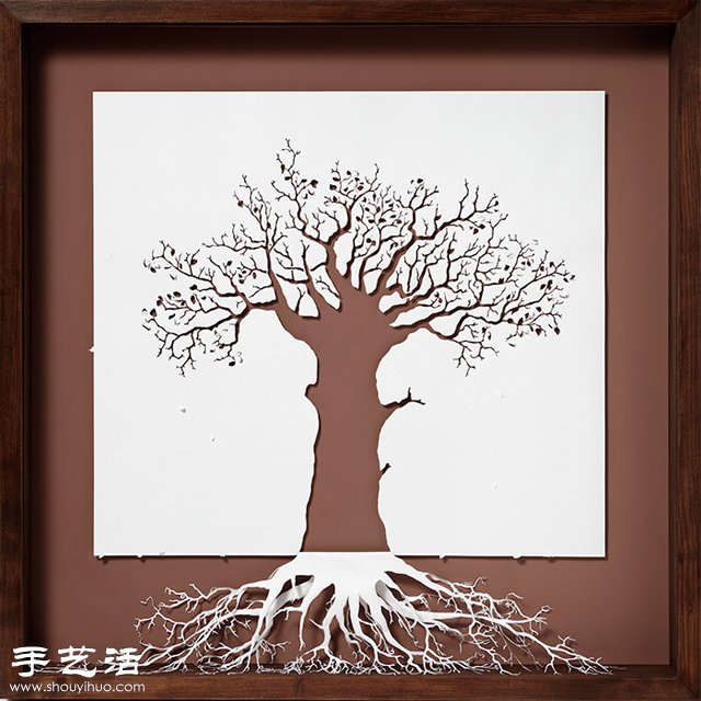 A4紙上的手工剪紙DIY 創(chuàng)意設(shè)計讓人耳目一新 -  itrip.net.cn