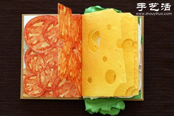 美味三明治書本 讓你食欲大開(kāi)神器 -  itrip.net.cn