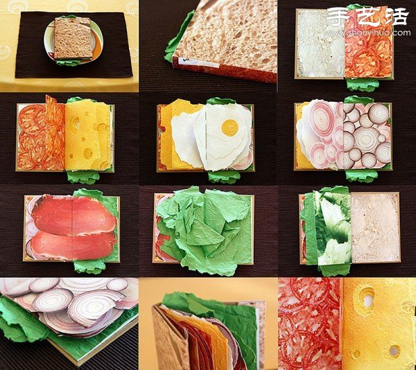 美味三明治書本 讓你食欲大開(kāi)神器 -  itrip.net.cn