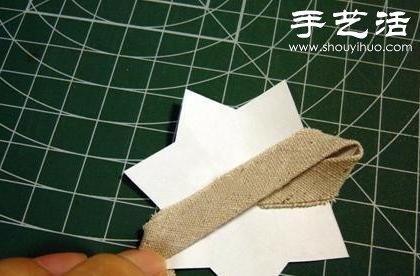 布條+卡紙 手工制作森系布藝花朵 -  itrip.net.cn