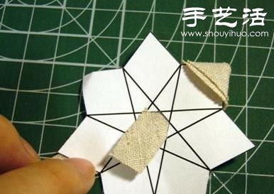布條+卡紙 手工制作森系布藝花朵 -  itrip.net.cn