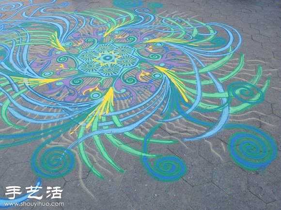 Joe Mangrum街頭沙畫藝術(shù) -  itrip.net.cn