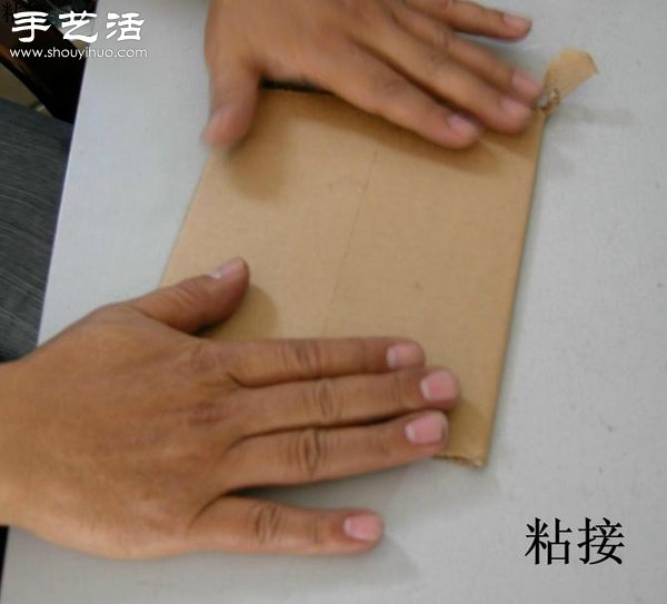 硬紙板廢物利用DIY精致收納柜 -  itrip.net.cn