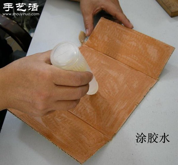 硬紙板廢物利用DIY精致收納柜 -  itrip.net.cn